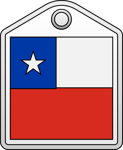 Chile Generic gradient lineal-color icon