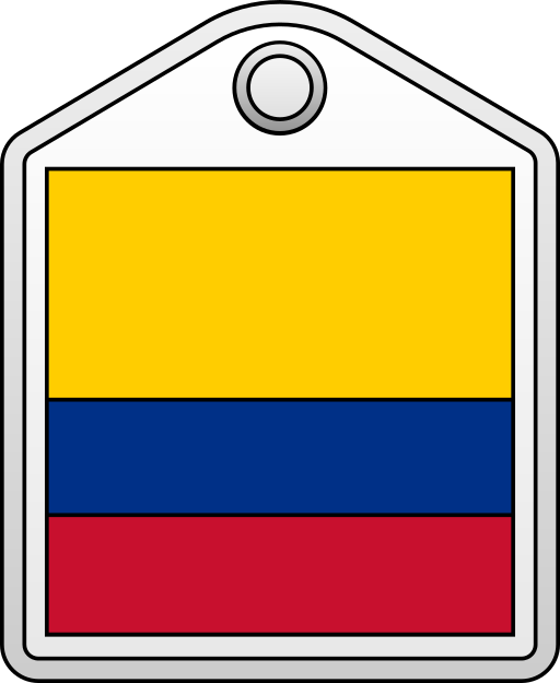 colombia Generic gradient lineal-color icono