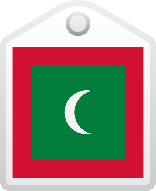 Maldives Generic gradient fill icon