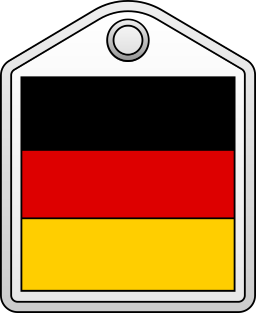 Germany Generic gradient lineal-color icon