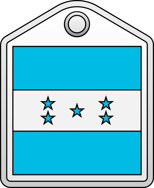 Honduras Generic gradient lineal-color icon
