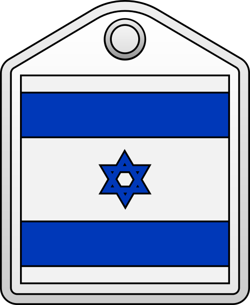 Israel Generic gradient lineal-color icon