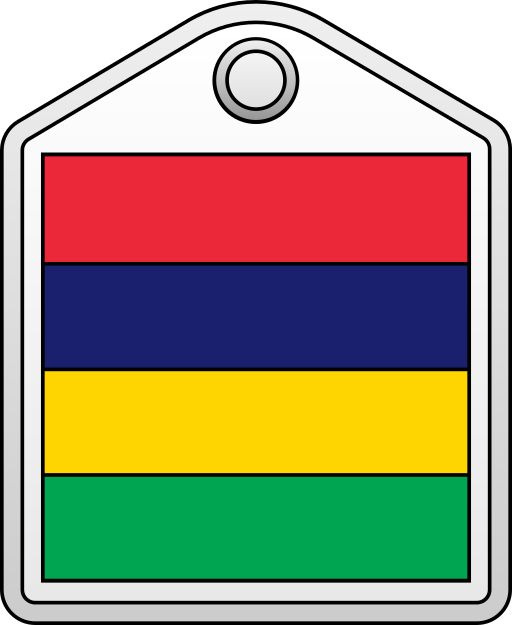 mauritius Generic gradient lineal-color icoon
