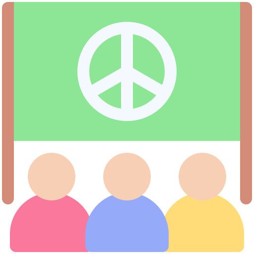Peace Generic color fill icon
