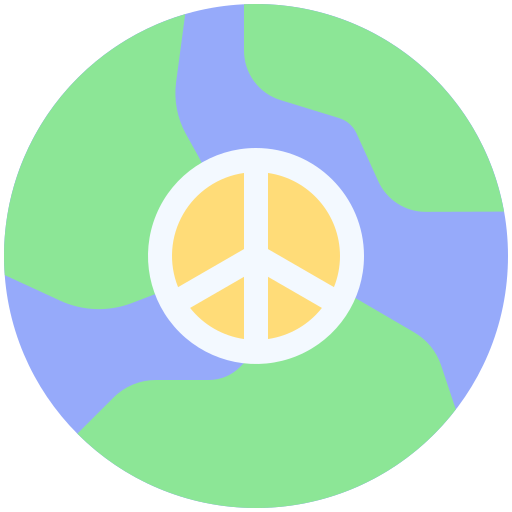 Pacifism Generic color fill icon