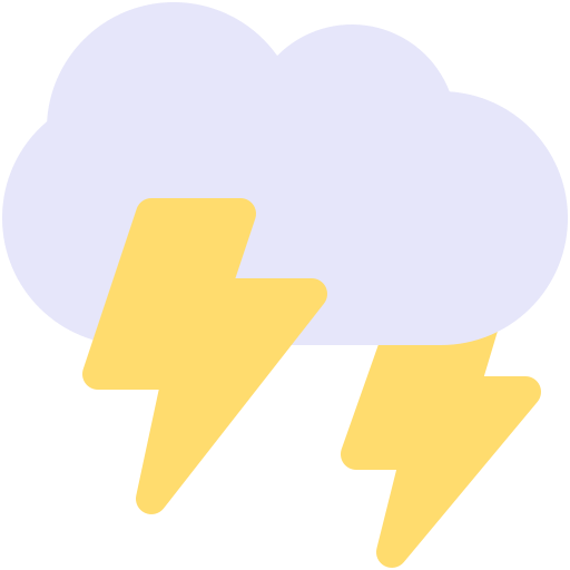 Thunder strom Generic color fill icon