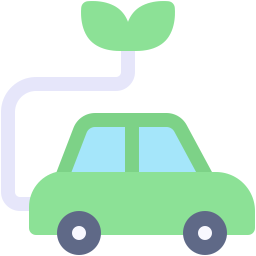 Eco car Generic color fill icon