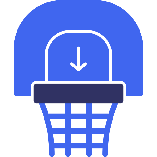 Basketball hoop Generic color fill icon