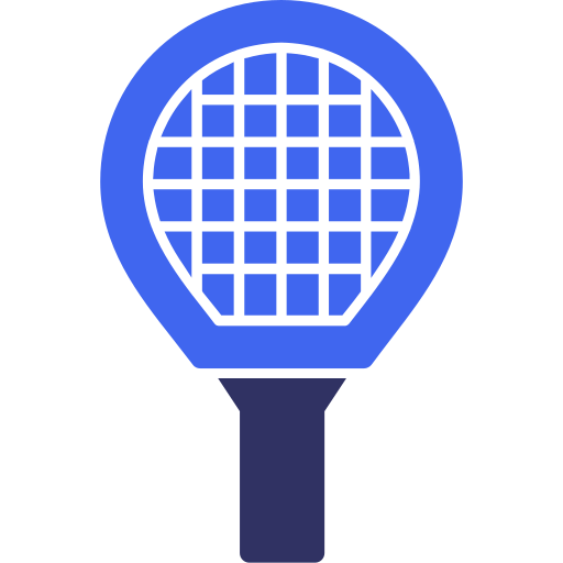 raqueta de tenis Generic color fill icono
