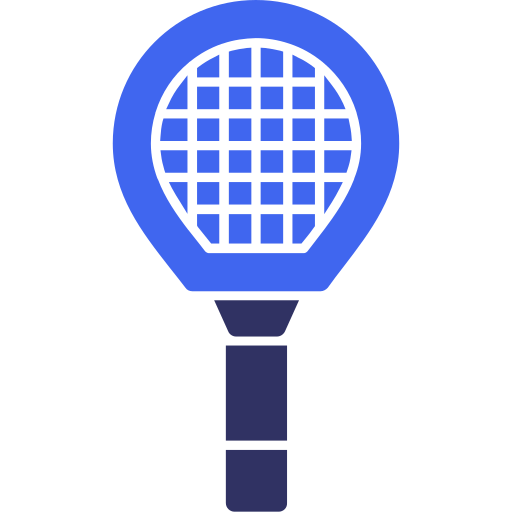 raqueta de badminton Generic color fill icono