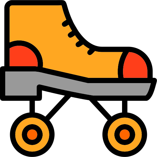 Roller skate Generic color lineal-color icon