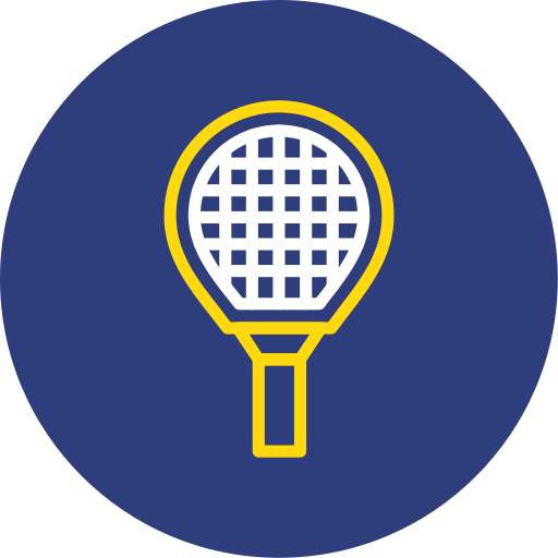 rakieta tenisowa Generic color fill ikona