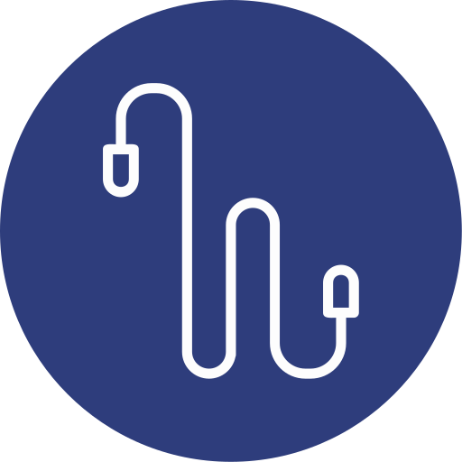 Jump rope Generic color fill icon