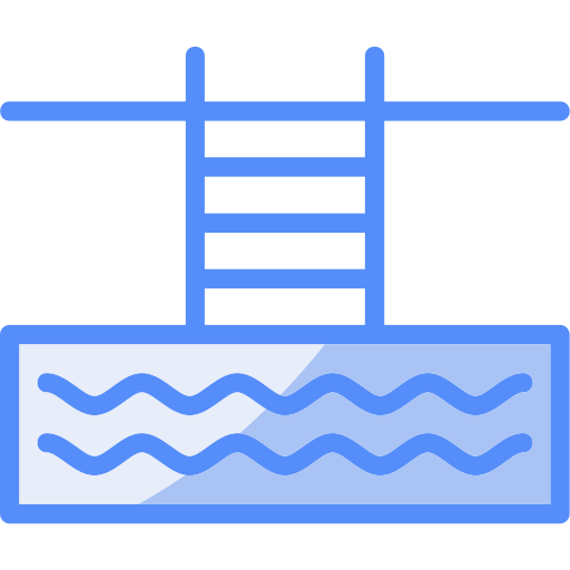 Бассейн Generic color lineal-color иконка