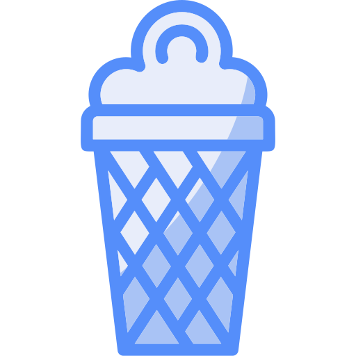 Ice cream cone Generic color lineal-color icon