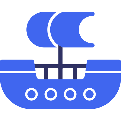 navire pirate Generic color fill Icône