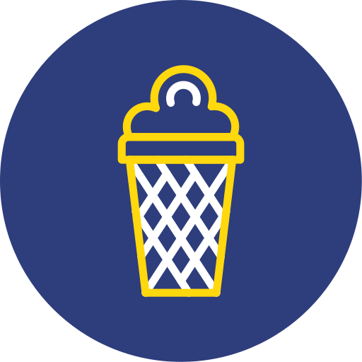 Ice cream cone Generic color fill icon