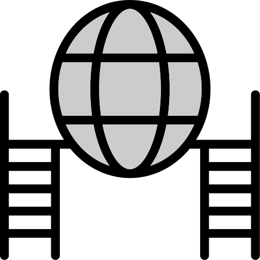 satelita Generic color lineal-color ikona