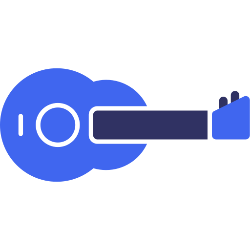 Guitar Generic color fill icon