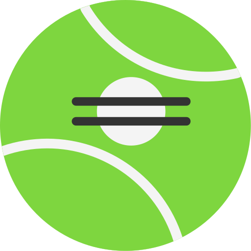 tennis ball Generic color fill icon