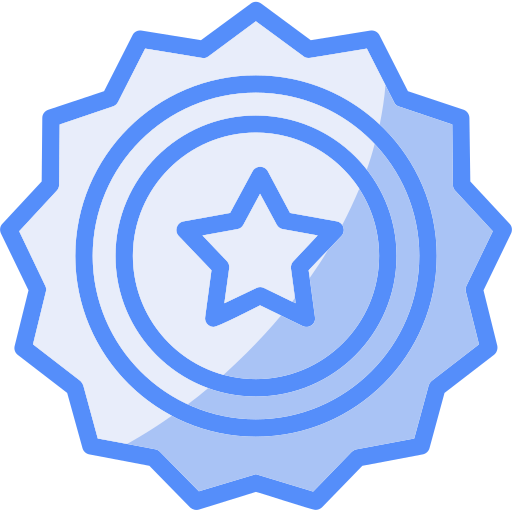 odznaka szeryfa Generic color lineal-color ikona
