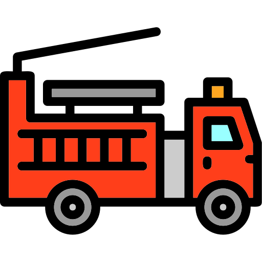 camion dei pompieri Generic color lineal-color icona