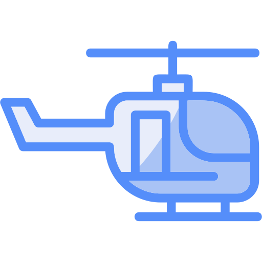 helikopter Generic color lineal-color icoon