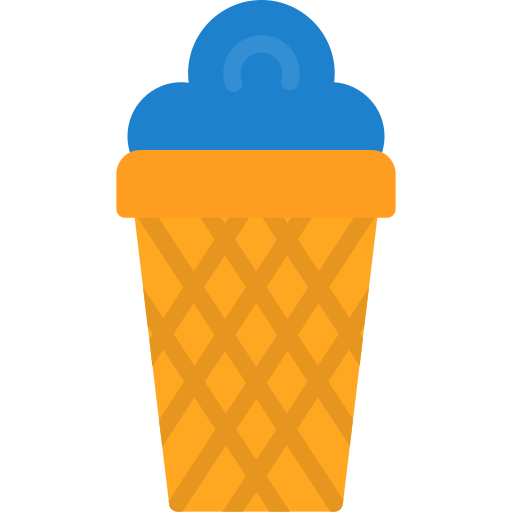 cono gelato Generic color fill icona