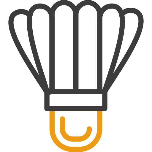 lotka do badmintona Generic color outline ikona