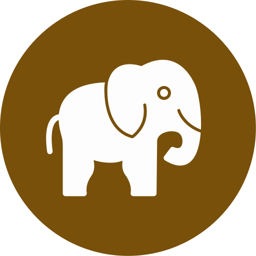 elefant Generic color fill icon