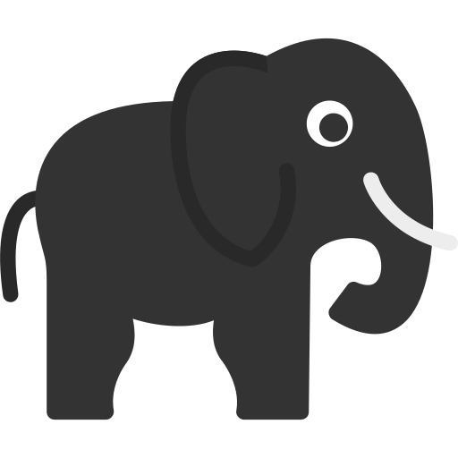 elefante Generic color fill icona