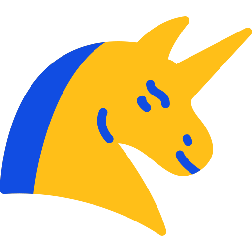 unicorno Generic color fill icona