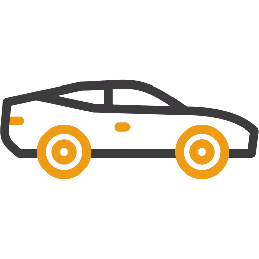 Машина Generic color outline иконка