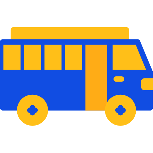 Bus Generic color fill icon