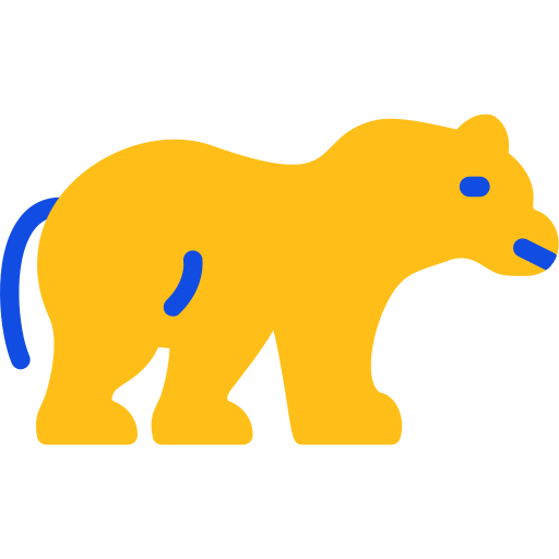 niedźwiedź Generic color fill ikona