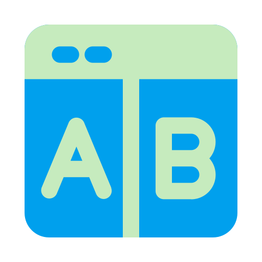 ab-test Generic color fill icon