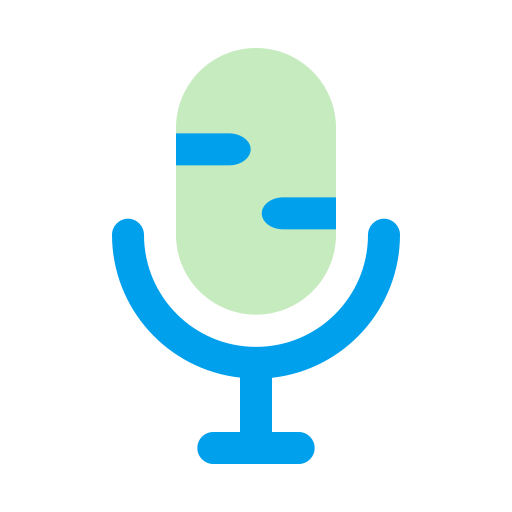 podcast Generic color fill icono
