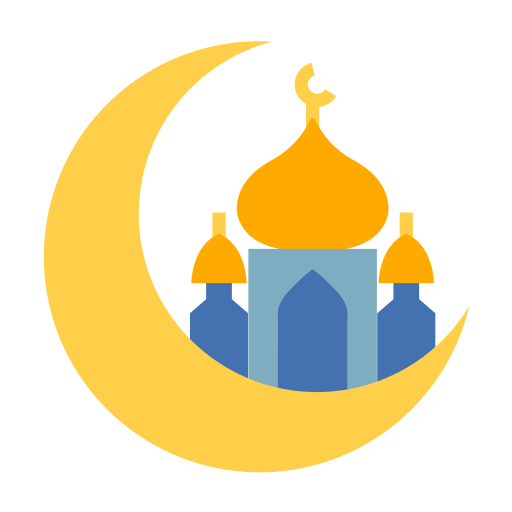 półksiężyc Generic color fill ikona