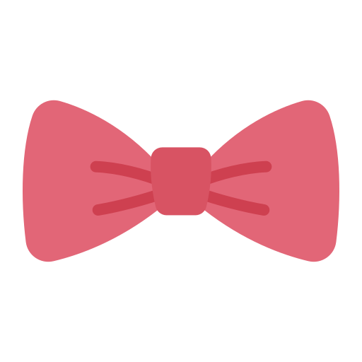 Bow tie Generic color fill icon