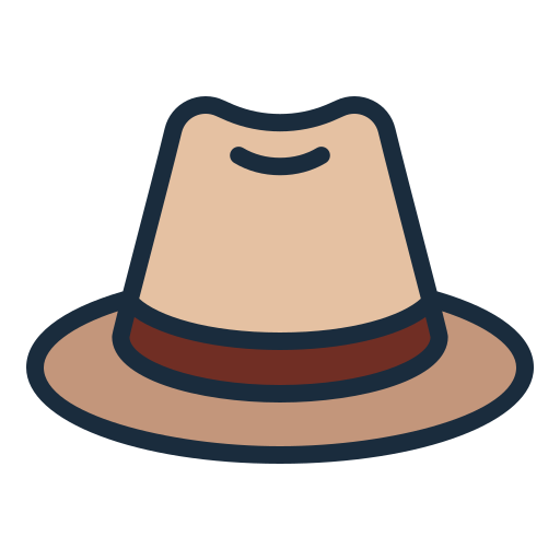 chapeau Generic color outline Icône