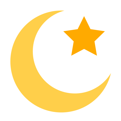 이슬람교 Generic color fill icon