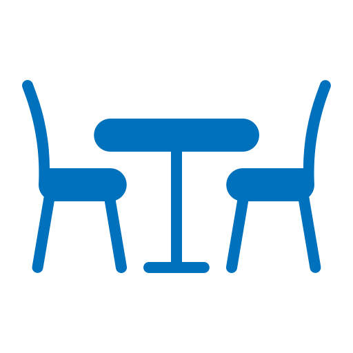 Dining table Generic color fill icon