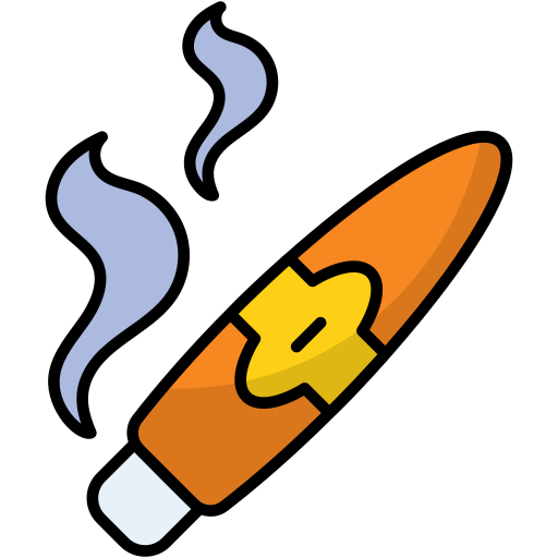 sigaar Generic color outline icoon