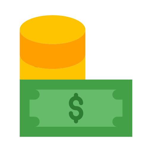 przepływ środków pieniężnych Generic color fill ikona