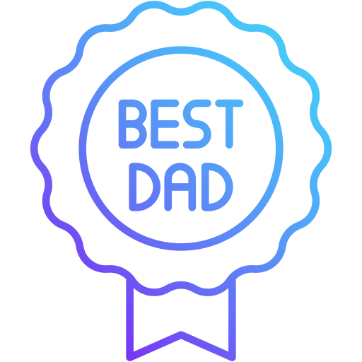 Best dad Generic gradient outline icon