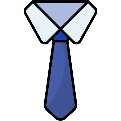 cravatta Generic color outline icona