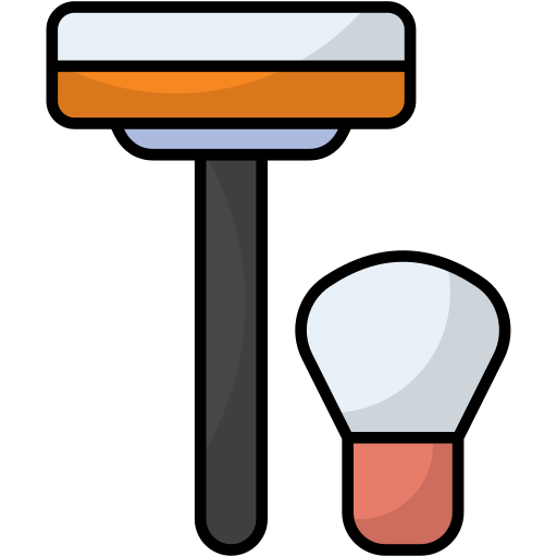 afeitado Generic color outline icono