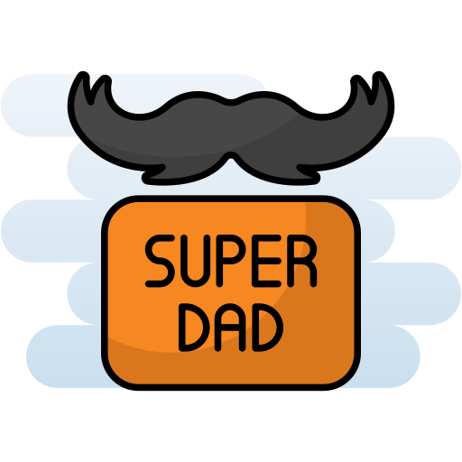 Super dad Generic Rounded Shapes icon