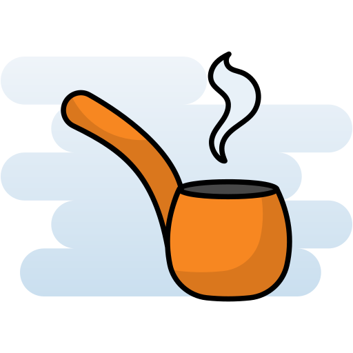 Smoking pipe Generic Rounded Shapes icon