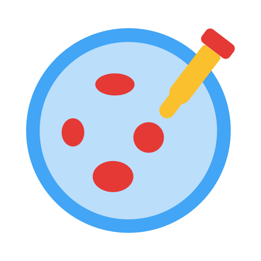 Petri dish Generic color fill icon